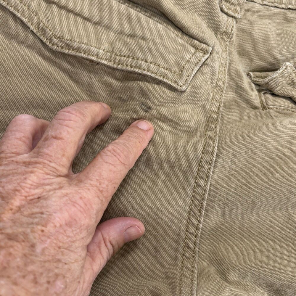 Carhartt Men's Force Relaxed Fit Ripstop Cargo Work Shots Size 32 Tan Bangladesh - Picture 14 of 15